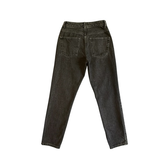 We The Free High-Waisted Tapered Leg Jeans. Black / Gray Size 26 #1684 - Picture 3 of 7